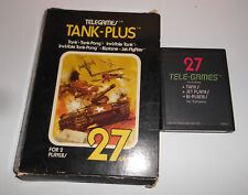 Vintage Sears Tele-Games TANK-PLUS Atari 2600 Carrinho e Caixa sem Manual comprar usado  Enviando para Brazil