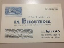 Cartolina commerciale bijouter usato  Viterbo
