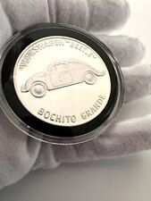 Volkswagen Beetle Bochito Grande 1 oz troy plata fina 0,999 redondo segunda mano  Embacar hacia Argentina