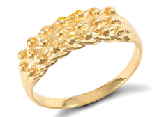 9ct Gold 3 Row Keeper Ring Size M-Z 3.2g  *HALLMARKED* * FREE DELIVERY*GIFT BOX for sale  Shipping to South Africa