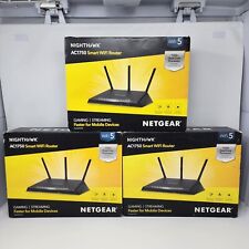 Netgear Nighthawk R6700 AC1750 Smart WiFi Wireless Gigabit Router (Lot of 3) for sale  Shipping to South Africa