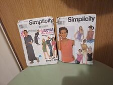 Two simplicity sewing for sale  BIRKENHEAD