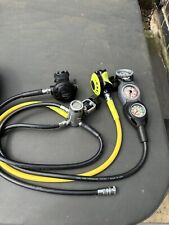 Apeks ATX 40, DS4, ATX 40 Octopus Regulator Set Yolk with Apeks Gauges & LP hose, used for sale  Shipping to South Africa