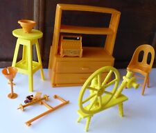 Vintage Sunshine Family Craft Store Parts Mattel 1976 No.9266 ~ Pottery Wheel, used for sale  Shipping to South Africa