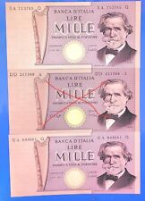 Lotto banconote mille usato  Genova