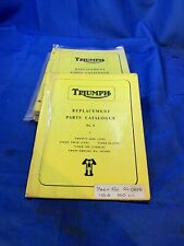 Triumph replacement parts for sale  TOTNES