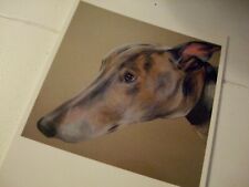 Blank postcard whippet for sale  SOWERBY BRIDGE
