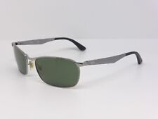 Używany, Ray-Ban RB 3534 004 59-17 135  Gunmetal w/Green G15 lens RayBan na sprzedaż  Wysyłka do Poland