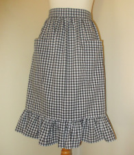 Frilly black gingham for sale  SOUTHAMPTON