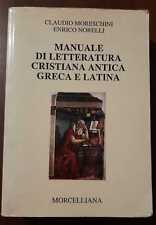 Manuale letteratura cristiana usato  Italia