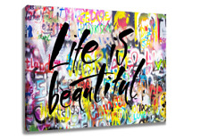 Life beautiful canvas for sale  Harwood Heights
