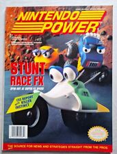 Nintendo Power Volume 63 Stunt Race FX com pôster e cartões comprar usado  Enviando para Brazil