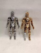 Droides de protocolo Star Wars Stan Solo personalizados C-3PO y U-3PO cubiertas muy brillantes segunda mano  Embacar hacia Argentina