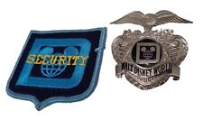 Insignia de seguridad y parche original de colección para miembro del elenco de Disney World segunda mano  Embacar hacia Argentina