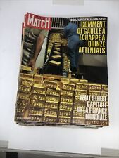 Paris match magazines for sale  Saint Louis