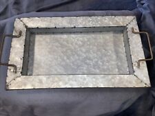 Galvanized decorative tray for sale  Dallas