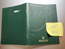 Rolex milgauss manual usato  Italia