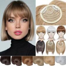 Real Short Full Head Band Topper Hair Piece As Human Hair Extension Straight MH6 for sale  Shipping to South Africa