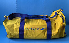 La Poste Bag Rare Collector / Sac de Voyage Sport Gym / Jaune et Bleu comprar usado  Enviando para Brazil