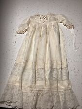 Antique christening gown for sale  IVYBRIDGE