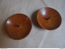 Vintage bougeoirs bois d'occasion  Quillan
