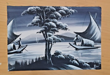 Dipinto seta giapponese usato  Venezia