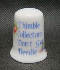 Bone china thimble for sale  DEESIDE