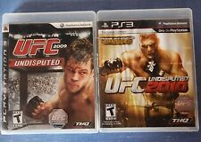 Lote 2 UFC Undisputed 2009 & 2010 (PS3 Sony PlayStation 3) Testado  comprar usado  Enviando para Brazil