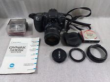 Minolta Dynax 500si Super + 28-85mm 1:3.5(22)-4.5 AF ZOOM Lens + Accessories for sale  Shipping to South Africa