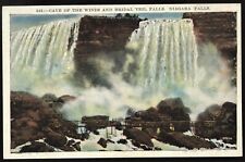 Cartão postal fronteira branca "Cave of the Winds &Bridal Veil Fall, Niagara Falls" (243) comprar usado  Enviando para Brazil