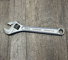 Llave de media luna 8"" 200 mm duradera llave ajustable cromo vanadio  segunda mano  Embacar hacia Argentina