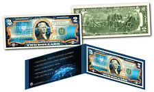 Cadena de bloques de criptomonedas conmemorativa física coleccionable genuino billete de US $2, usado segunda mano  Embacar hacia Argentina