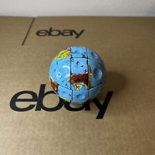 Original Rubik's World Cube Globe Puzzle Vintage Spere Vintage Antique for sale  Shipping to South Africa