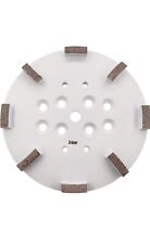 10" Pro Concrete Diamond Grinding Head disc Plate, 25Grit Curved Rectangle..., used for sale  Alamogordo