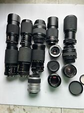 Lote de 12 lentes de cámara - diferentes montajes - envío rápido segunda mano  Embacar hacia Argentina