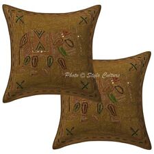 Embroidered cushion cover for sale  Shipping to Ireland
