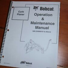 Bobcat curb planer for sale  Portland