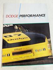 Dodge performance report for sale  Crestline