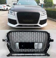 For Audi Q5 SQ5 2013 - 2017 RSQ5 Grille Mesh Gloss Honeycomb Black w/out Rings for sale  Shipping to South Africa