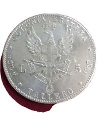 5 lire 1891 usato  Roccabianca