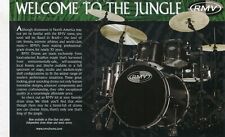2004 pequeno anúncio de kit de bateria RMV Welcome To The Jungle comprar usado  Enviando para Brazil