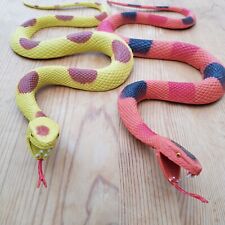 Rubber snakes red for sale  ALFORD