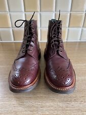 Trickers stow burgundy for sale  CROWTHORNE