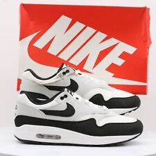NIKE AIR MAX 1 MENS TRAINERS WHITE BLACK RRP £135 OC for sale  Shipping to South Africa