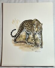 Leopard vintage art for sale  Locust Grove