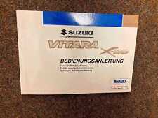 Suzuki vitara betriebsanleitun gebraucht kaufen  Trebbin