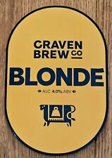 Craven brew blonde for sale  STOCKPORT