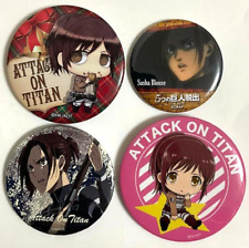 Blusa Attack On Titan The FINAL Can Badge Button x4 Sasha AOT JP comprar usado  Enviando para Brazil