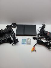 Sony PlayStation 2 Slim PS2 Bundle w/ 2 Controllers SCPH-70012  2 Memory Cards for sale  Shipping to South Africa
