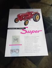 Brochure trattore porsche usato  Brescia
